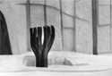 Portrait d'un arbre, 1993. Erable et Gaiac H42 x L62 x P50cm.